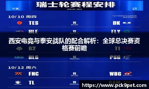 西安电竞与泰安战队的配合解析：全球总决赛资格赛前瞻